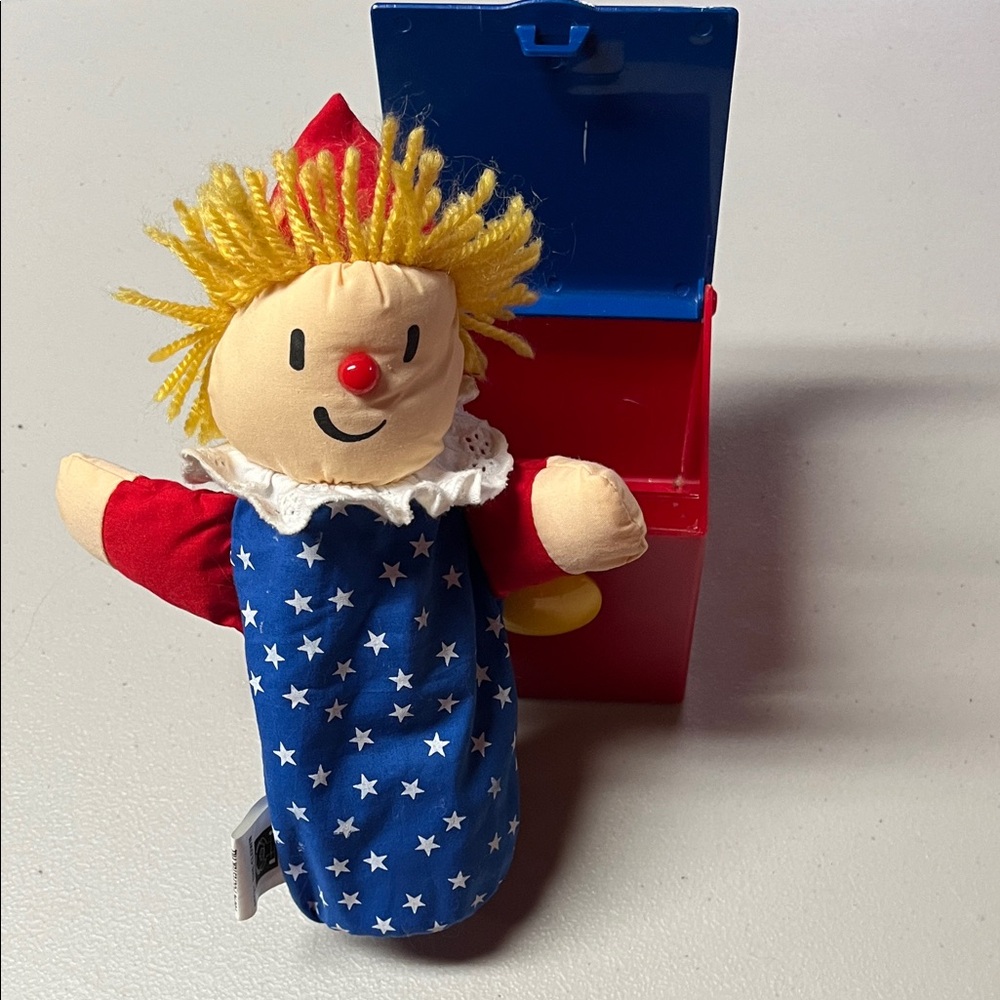 Vintage 1990s Discovery Toys Peeks the Clown